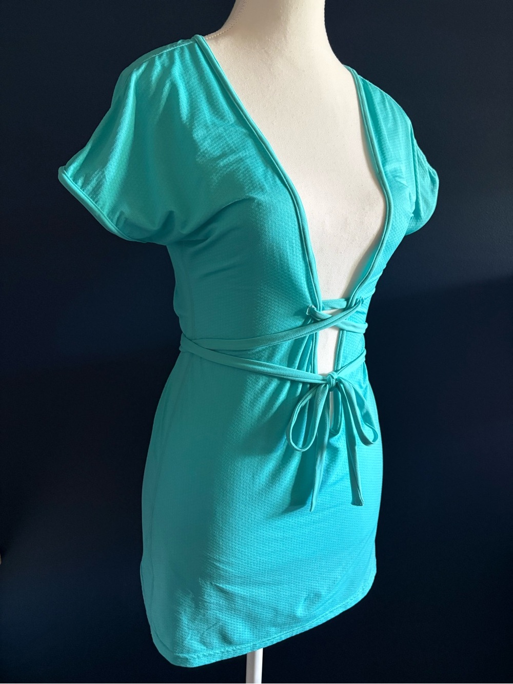 Sz4⭐️ Dance Chill Tunic Turquoise Blue 🍋 Lululemon